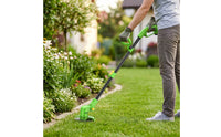 Lightweight Cordless String Trimmer Adjustable String Trimmer with Battery Rechargeable Lawn Edger Easy to Use for Homeowners, Yard