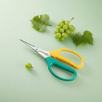 Fruit Thinning Shears Bent Tip Pruning Scissors Flower Trimming Scissors Rust Resistant Gardening Tool for Farmers