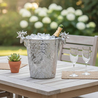 Champagne Tub Stainless Steel Vino Cooler Tub Tapered for Dinner Parties