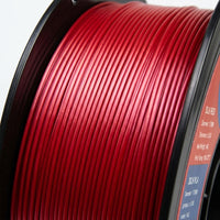 Silk PLA Filament 1.75mm 1kg Spool, High Gloss Finish for 3D Printing, Fused Deposition Modeling Compatible, Dimensional Accuracy +/- 0.02mm