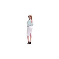 1/18/24 White Pencil Skirt Lady Fine Painted Miniature Scene Model with Hand-Painted Resin Figure