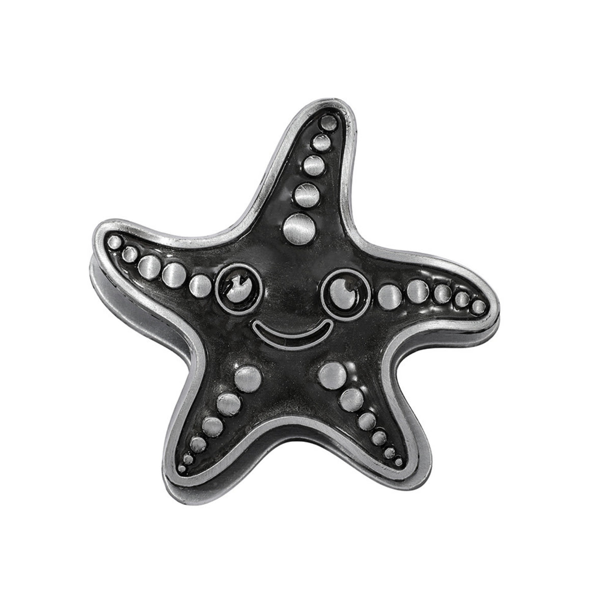 Antique-Style Starfish Clip Vintage-Inspired Starfish Paper Clip Decorative Bookmark Clips Metal for Stationery Lovers, Scrapbookers, Journaling, Desk Displays, Photo Styling