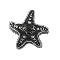 Antique-Style Starfish Clip Vintage-Inspired Starfish Paper Clip Decorative Bookmark Clips Metal for Stationery Lovers, Scrapbookers, Journaling, Desk Displays, Photo Styling