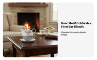 Tea for Single Set Gift Box Included Personal Tea Set Elegant Design for Office