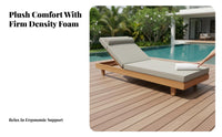 Chinese design 4-Piece Conversation Set Weather-Resistant Outdoor Furniture sturdy Wood Frame Patio Seating Thick seat pads for Villa Owners, Garden Lovers, Courtyard, Backyard, waterfront, Porch