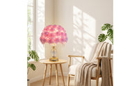 Floral Table Lamp  Decorative Floral Lamp Soft Lighting for Bedside