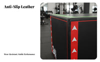 Triple-Function Soft Plyo Box Stable & Sturdy Triple-Function Foam Bound Box Adjustable Height Step Block Fully Assembled