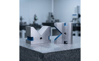 V Blocks Parallel Precision Workholding Pair Cast Iron Blocks Industrial Tooling Long-Lasting for Machinists, Inspection