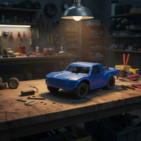 Paintable 1:10 RC Truck Body Shell Plastic Material Wireless Control Vehicle Part Environment-Friendly for Dirt Track