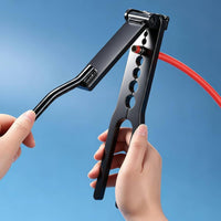 Multiple Hole Sizes Hose Clamp Pliers Pivoting Head Clamp Installer Plier Alloy Metal Gripping Plier Heavy Duty