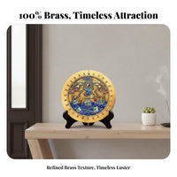 Ancient Design Shanhai Zhen Bagua Mirror Solid Cast Chinese Bagua Mirror Oxidation-Resistant Tai Chi Trigrams Ornament Long-Lasting for Homeowners, Gift Givers, Business Owners, Main Entrance, Front Door, Living Room, Office