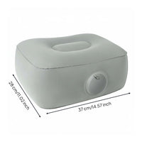 Travel Footrest Cushion Foldable Inflatable seat Quick Inflation Travel Cushion for Concerts