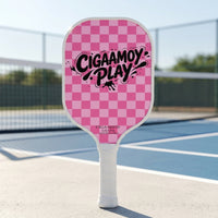 Lightweight Pickleball Paddle with Wrapped Grip Long-Lasting Paddle with Non Slip Grip Ergonomic Pickleball Overgrip Soft for Beginners, Families, Outdoor Games, Weekend Recreation
