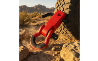 Tow Hitch Arm with Shackle Heavy-Duty Hitch Tow Connection with Shackle Unpaved for Drivers, Towing, Recovery, Trail