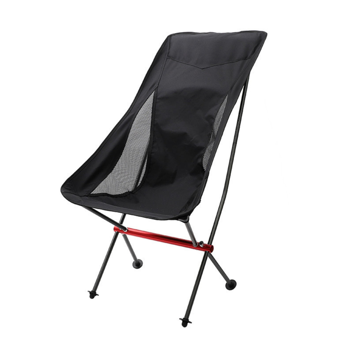 Folding Camping Chair Compact Camping Chair Non-Slip Furniture for , Beach, Barbecue