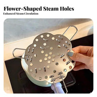 Collapsible Stainless Steel Steamer Space Saving Collapsible Steamer Basket