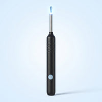 Real-Time Ear Cerumen Removal Tool with Camera Wireless Ear Cleaner with Camera Portable Otoscope with Light Handheld for Adults, Home
