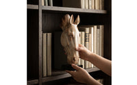 animal Head Sculpture animal Head Bust Statue for Art Collectors, Entryway, Office