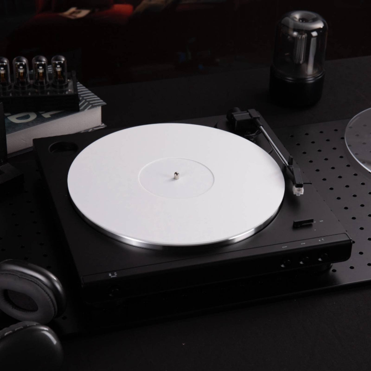 Acrylic Turntable Mat Anti-Static 12 Inch Vinyl Player Mat Universal Fit