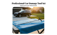 Panel Reshaping Kit Easy to Operate Auto Ding Puller Tool Kit Portable Car Panel Restoration Rod Set for Home Mechanics, Garage
