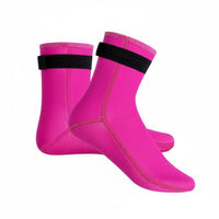 Keeps Feet Warm 3mm Neoprene Water Socks Shielding 3mm Neoprene Socks Quick-Drying Thermal Swim Booties Lightweight for Children, Winter Swimming, Surfing