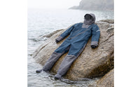 Hooded Dry Suit Frontfront closurePiece Dry Suit Visibility Drysuit for Kayakers