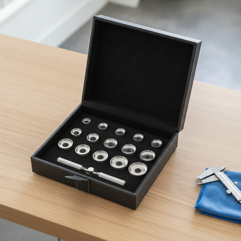 Watch Back Case Opener Tool Kit for Breitling and Other Polygonal Watch Backs