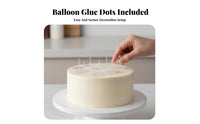 100 Pieces Thickened Transparent Topper Insert Spike Securely Holds Decorations Transparent Cake Spike Secure Hold Figurine Base Easy to Use for Bakers, Bakeries, Bakery, Celebrations