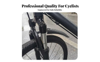 2 Pieces Paved Mountain Bike Mudguard Waterproof Mountain Bike Fenders Extended Cycle Mudguard Set Long-Lasting Material