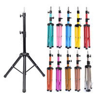 Wig Head Floor Stand Tripod with Iron Support
