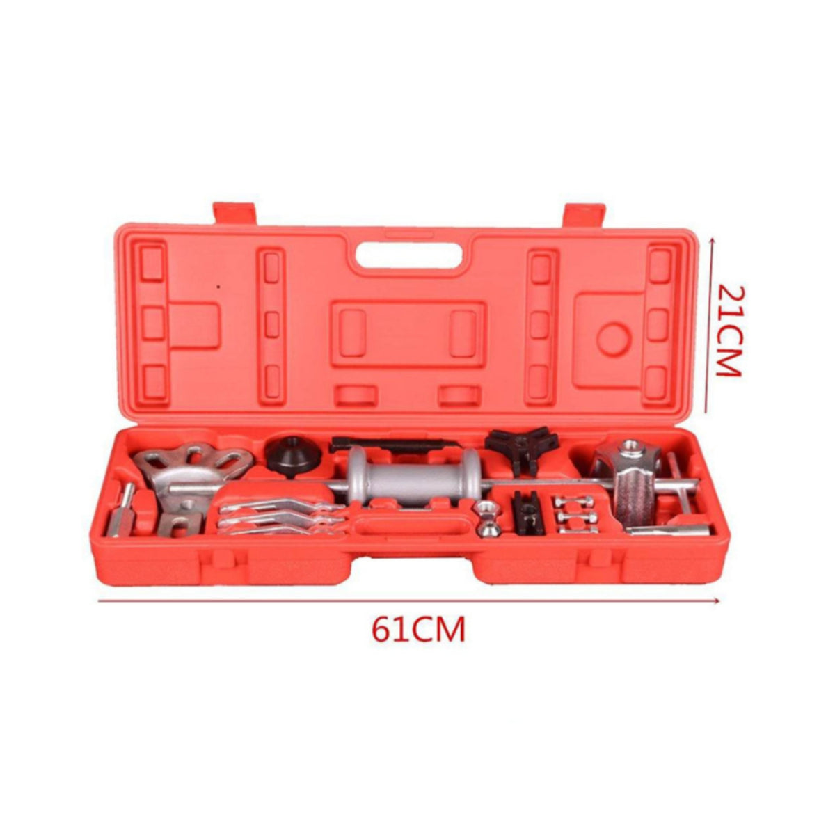 Slide Puller Set Wheel Bearing Puller Set Heat Treated Wheel Hub Removal Tool for Home Mechanics, Garage