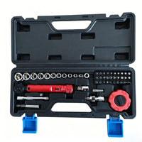 Cycle Tension Wrench Set Calibrated-Adjustment Wrench Kit with Organized Storage Tools for Cyclists, Mechanics, Home Workshop