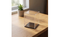 Display Box with Dust Cover Dustproof Clear Acrylic Display Case Transparent for Collectors, Hobbyists, Shelf, Desk