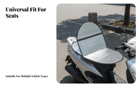 Sun Protection Anti-Scald Saddle Cushion Long-Lasting Motorcycle Sunshade Seat Cover Easy to Clean for Summer, Outdoor