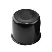 Trailer Hub Dust Cap Anti Wheel Hub Cover with Flange Low-Profile Hubcap for Recreational Vehicle
