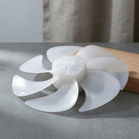 Curved Blades Transparent Plastic Fan Blade Translucent 12 Inch Fan Blade