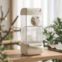 Automatic Bird Feeder with Attachment, Hanging Bird Feeder Dispenser, No-Mess Pet Bird Supplies and Cage Accessories, 1pc Bowl