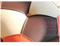 小皮凳子沙发凳收纳门口试换鞋搁脚凳方皮墩子茶几凳储物矮妆凳软 24L 玫红储物40高