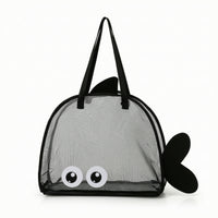 Aquatic-Shaped Mesh Bag Playful Aquatic Shaped Mesh Bag Toy Organizer Breathable Ventilated for Children, Pool, Travel