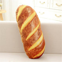 Realistic French Bread Shaped Cushion Creative Design  Cozy  Material Realistic Cushion for Culinary Enthusiasts