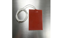300W Silicone Heating Pad 220V Silicone Rubber Heating Pad Flat Flexible Heater Mat Wired