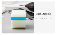 Dust Removal Tape Multi-Device Compatibility Screen Cleaning Tape Residue Screen Cleaning Film for DIY Users, Amateur Repairers, Home, Office