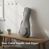 Ukulele Bag Adjustable Shoulder Straps Padded Ukulele Gig Bag Musical Instrument Accessory Effortless Double Zippers Lightweight