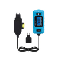 Handheld Fuse Current Tester with LCD Display Portable Car Fuse Circuit Tester Compact Digital for Mechanics, DIYers, Garage, Roadside Emergency