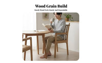 Hardwood Wood Spindle rear Dining Chair Nordic Design Armchair Japanese design Indoor Furniture With Armrests for Guesthouse managers, Interior Designers, Study, Living Room, Kitchen, Morning meal corner