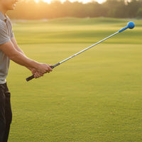 Golf Swing Coach Soft Shaft Golf Swing Coach Rod Sports Training Gear Heavy Head Lightweight Body for Beginners