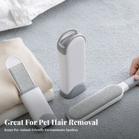 Gentle on Textile S Reusable Textile Fuzz Remover Travel Size Included Pet Hair Remover Brush for Dog Owners, Professionals, Home, Car