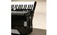 Piano Accordion 120 Bass Accordion with Bag Premium Musical Instrument for Stage Performance, Practice