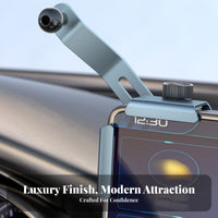 Car Screen Support Bracket Aluminum Alloy Frame 360 Rotating Screen Mount Telescopic Car Display Bracket Stable and No Shaking