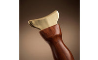 Gua Sha Tool Two-endedEnded Gua Sha with Wooden Handle Traditional Chinese Massage for Adults